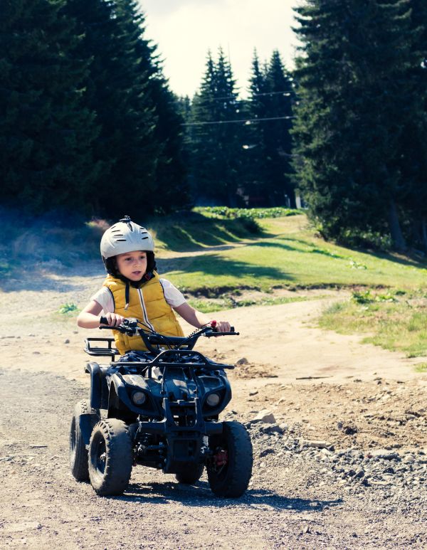 kids quad biking