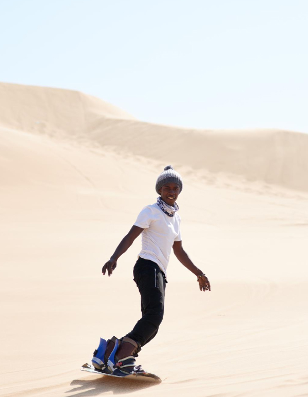Sand Boarding in Dubai