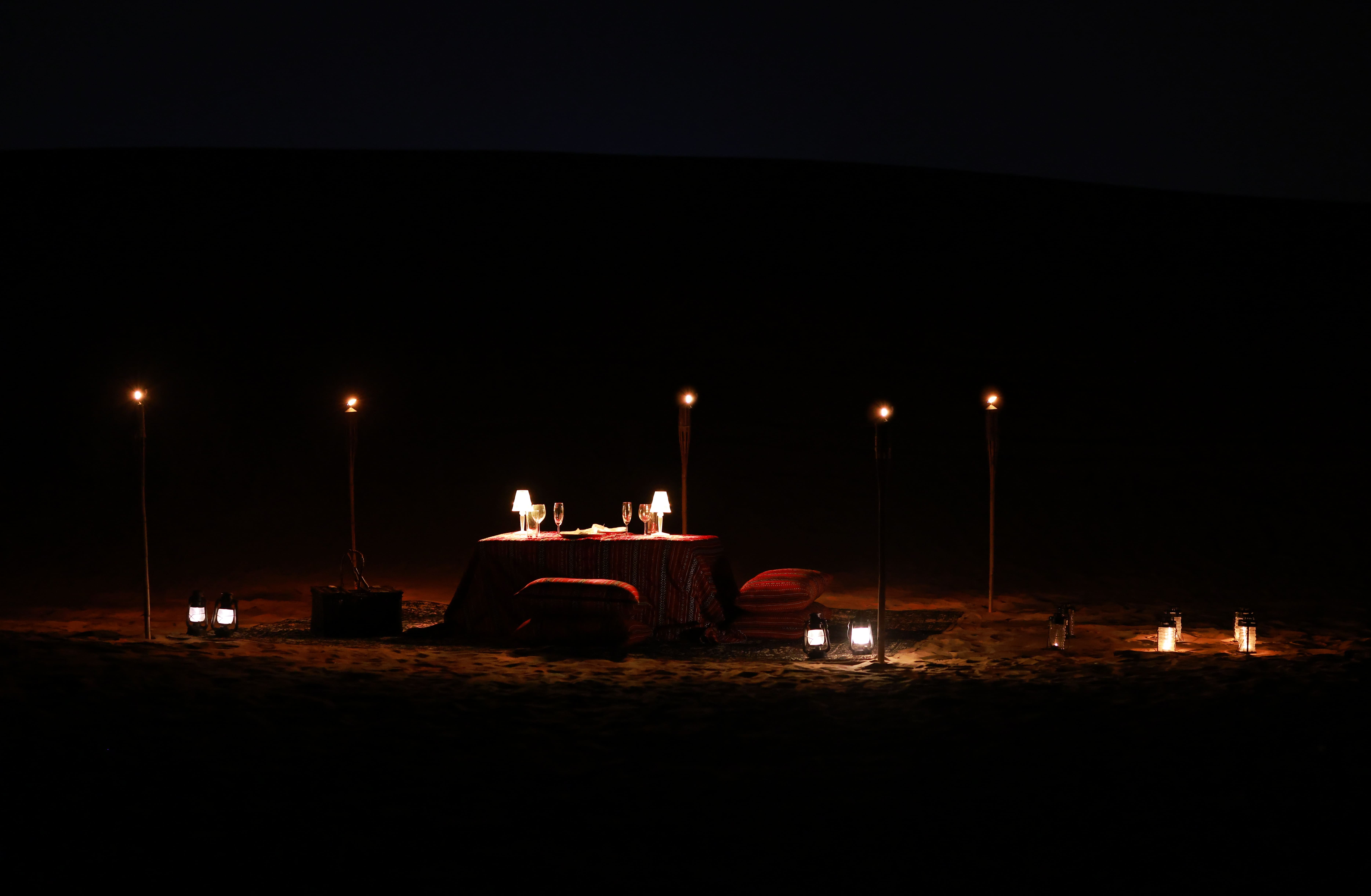 private dinner in dubai