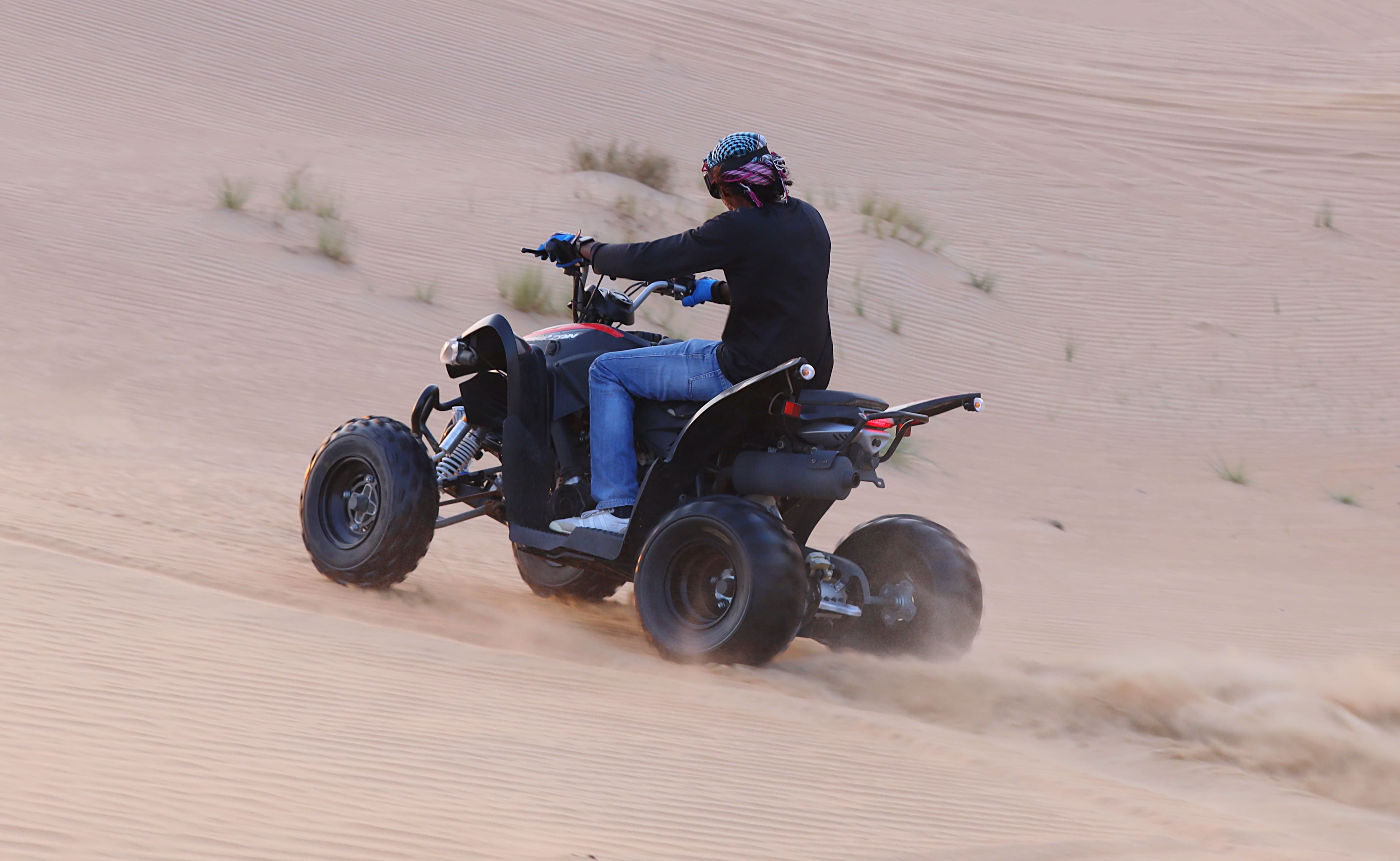 quad ride in dubai