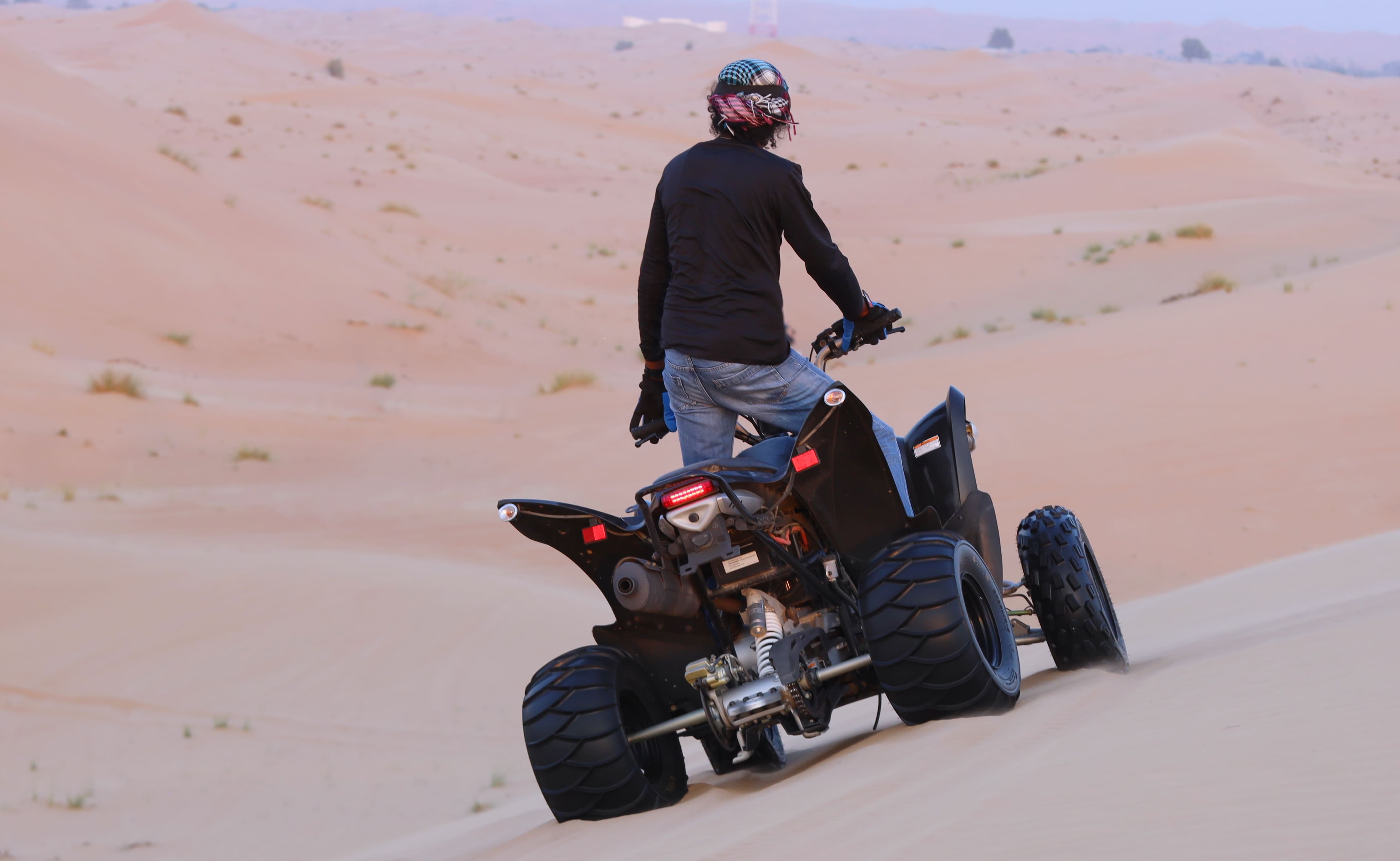 quad bike ride in dubai