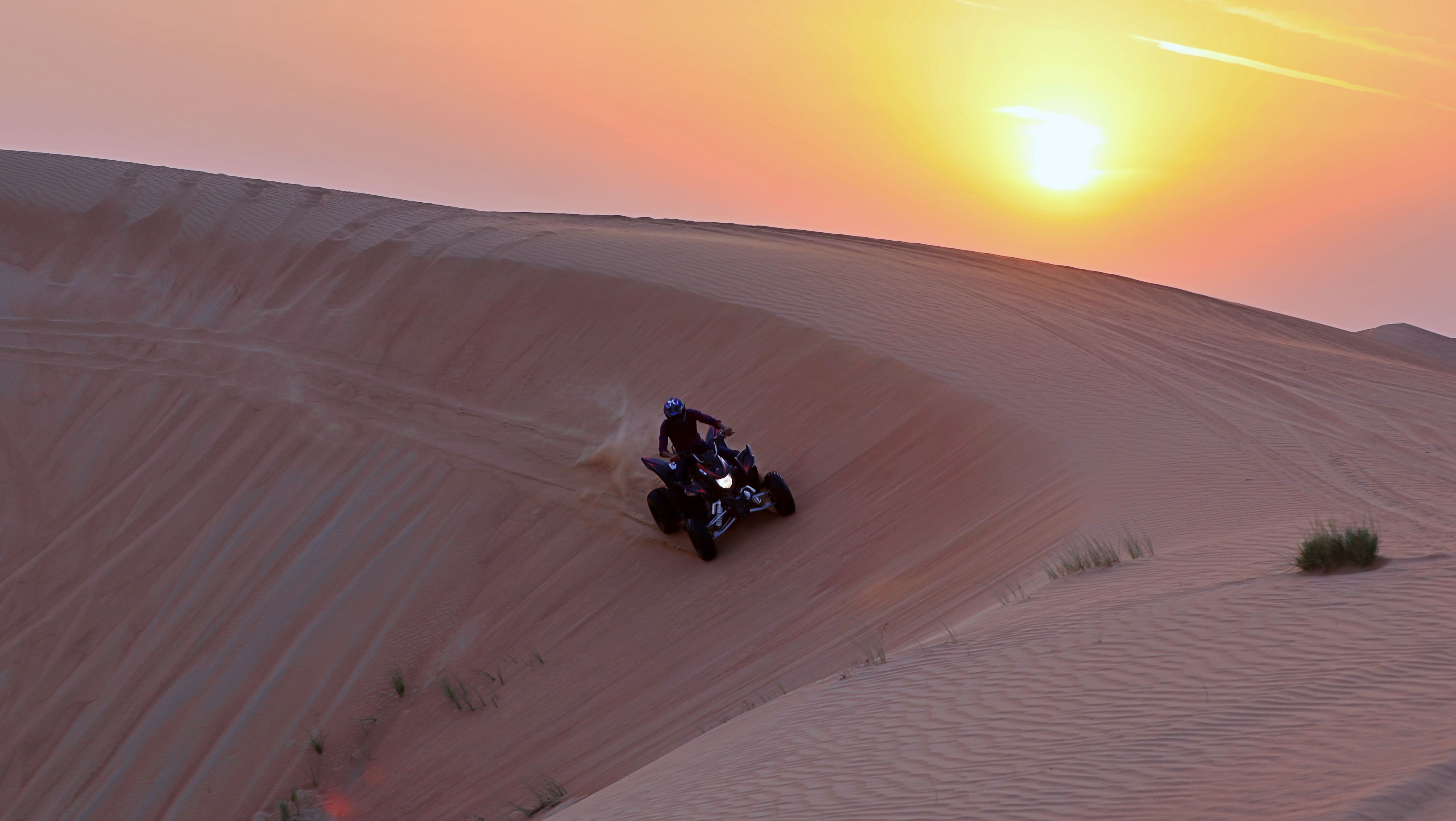 atv ride in dubai