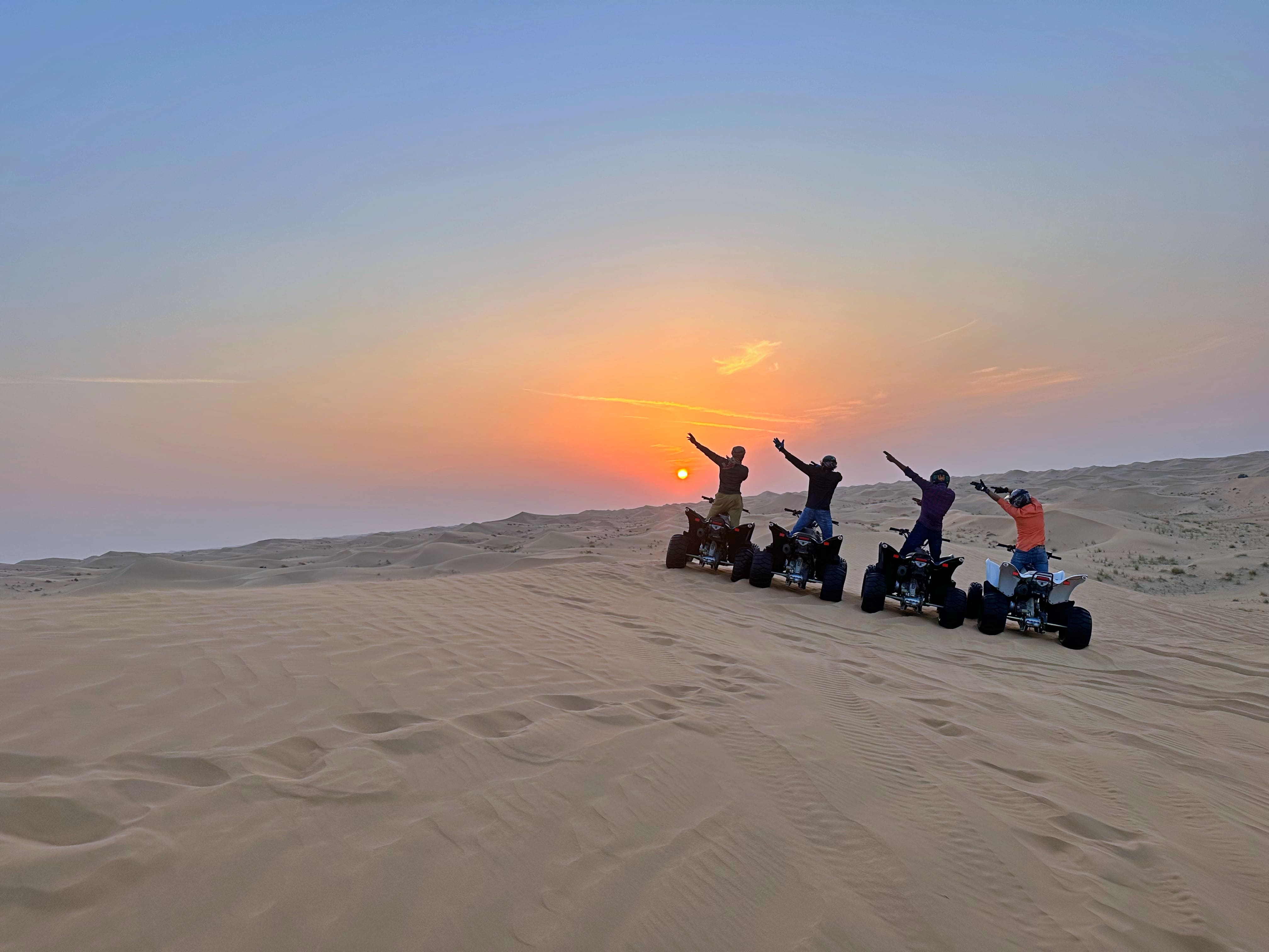 quad biking ride in dubai