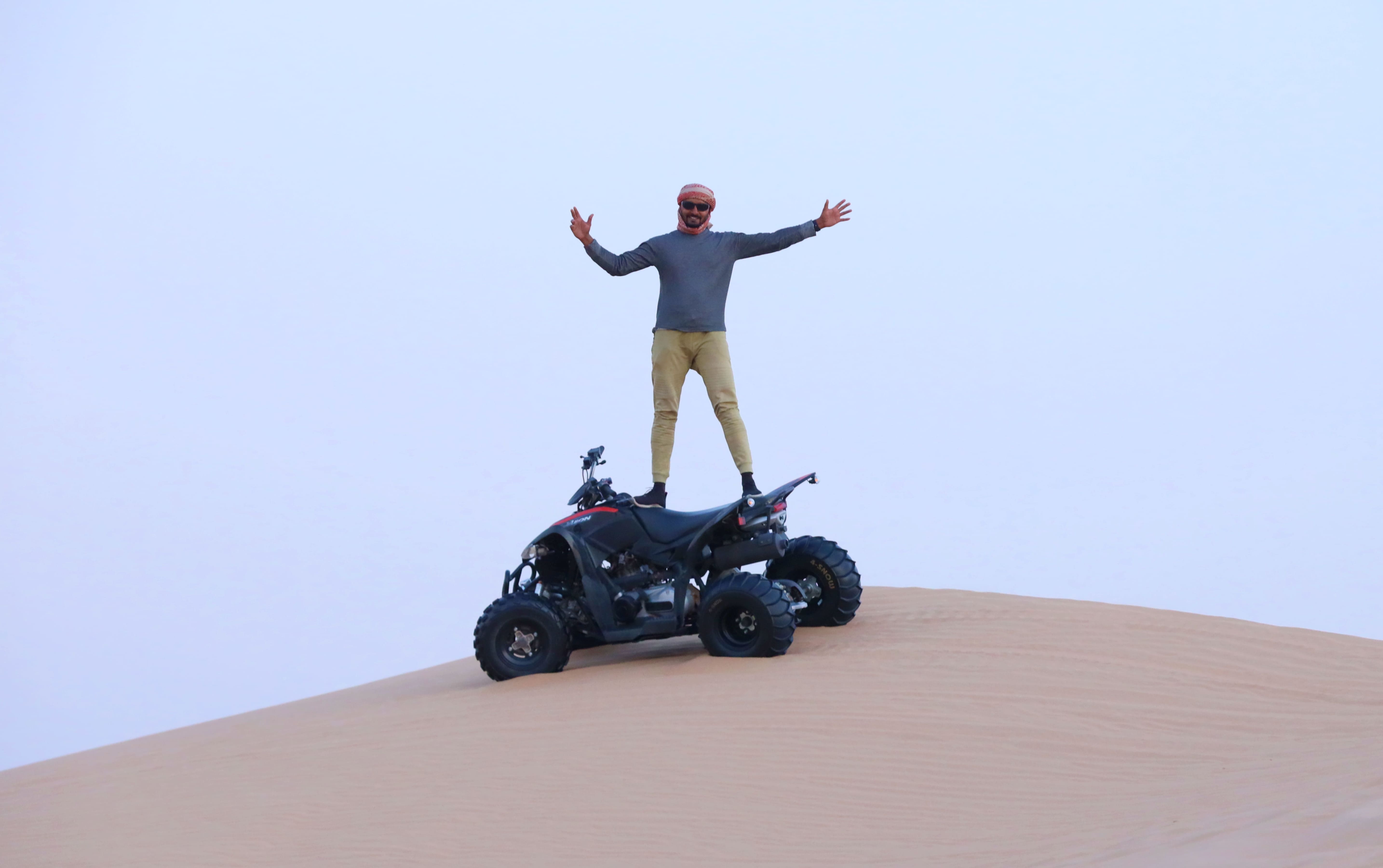 atv biking in dubai